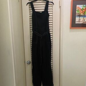 Hollister Black Wide-Leg Jumpsuit